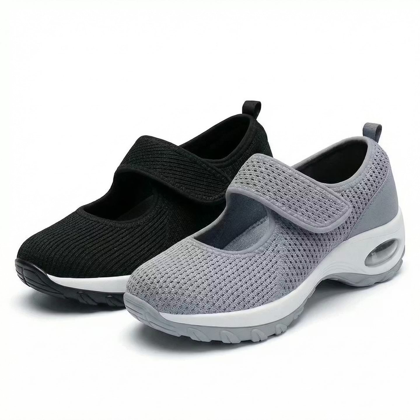 Alverra StepSure Women's Extra-Wide Shoes — Cushioned, Adjustable Velcro