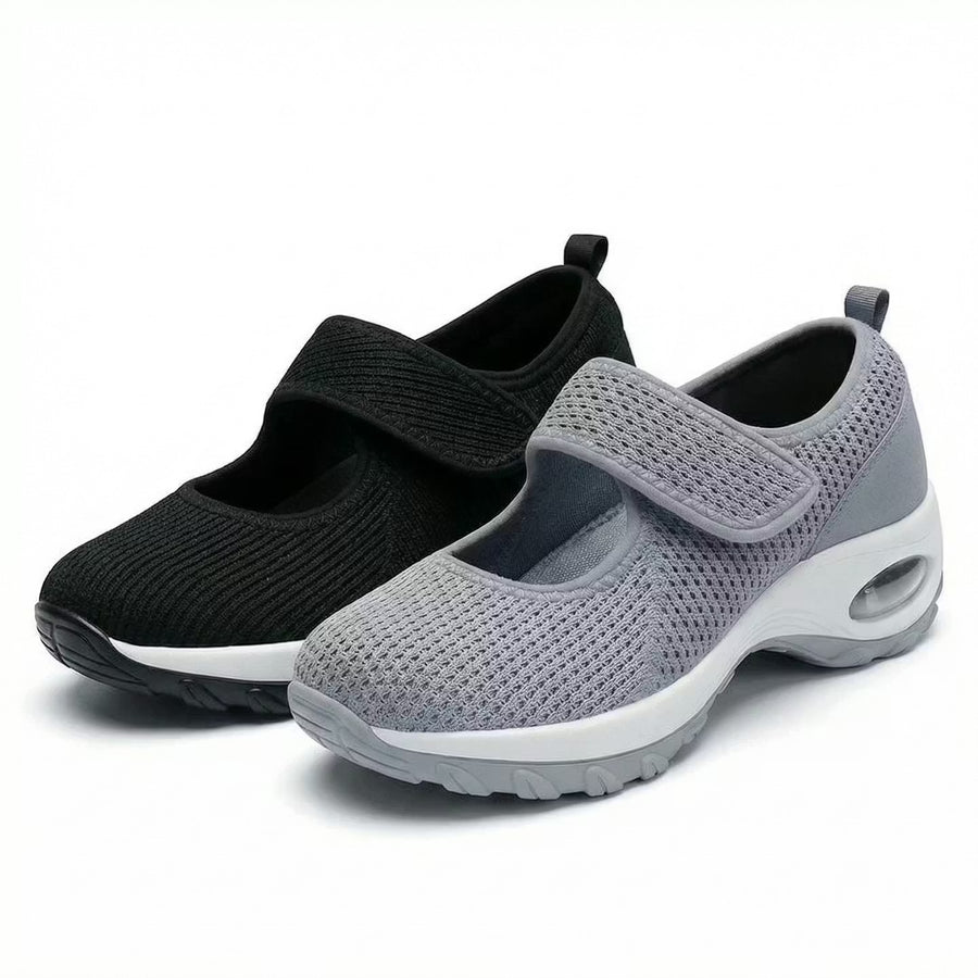 Alverra StepSure Women's Extra-Wide Shoes — Cushioned, Adjustable Velcro